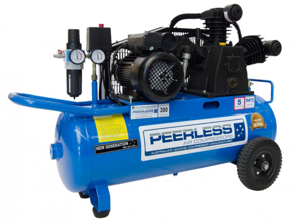 Peerless PHP15 High Pressure Portable, 300LPM, 15AMP 00100 Pick Up In Store Compressor Peerless Products