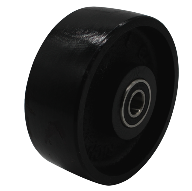 Cast Iron Wheel 100mm 1/2" Axle Diameter Ci400-50 wheel Richmond Rolling Solutions