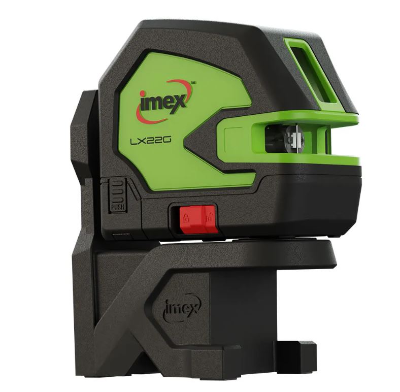 IMEX LX22G Green Crossline Laser Level 012-LX22G Position Partners IMEX