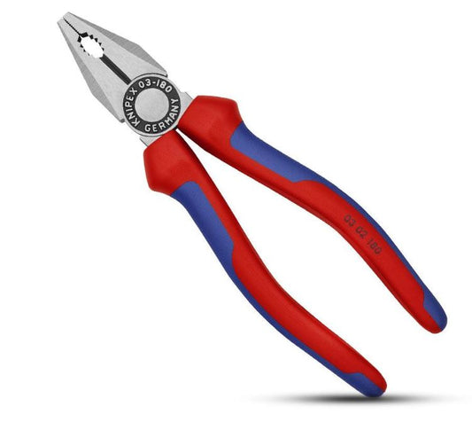 Knipex 180mm Combination Pliers 0302180SB Plier and Cutters Knipex