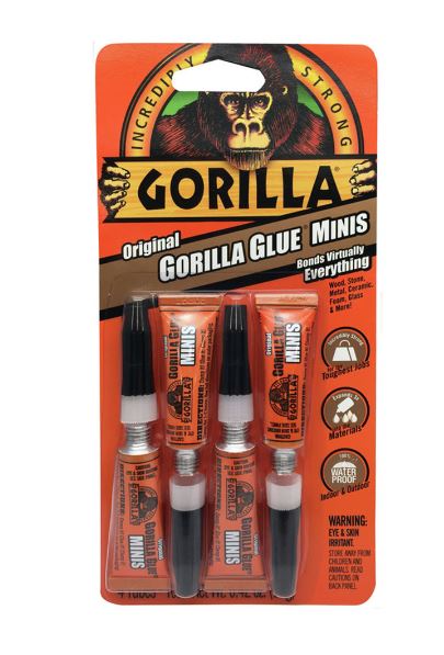 Gorilla Glue 3gm 4 pack Glue Gorilla Glues & Tapes