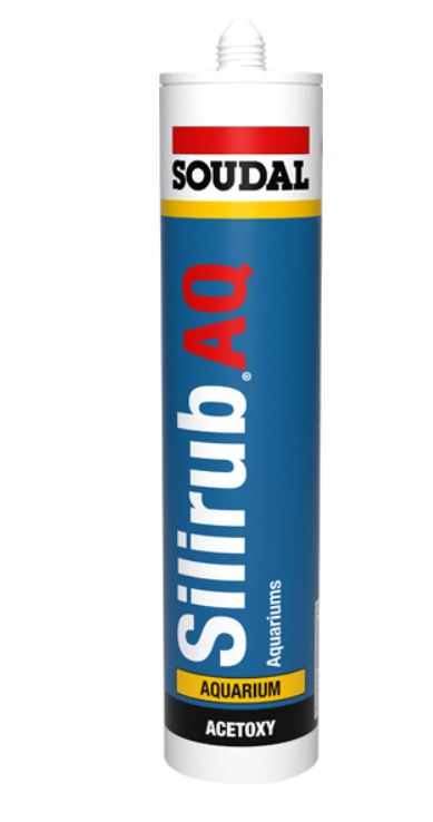 Soudal Silirub AQ Translucent Aquaria and Terrarium Use 310ml x 12 102543 Pick Up In Store Sealant Soudal