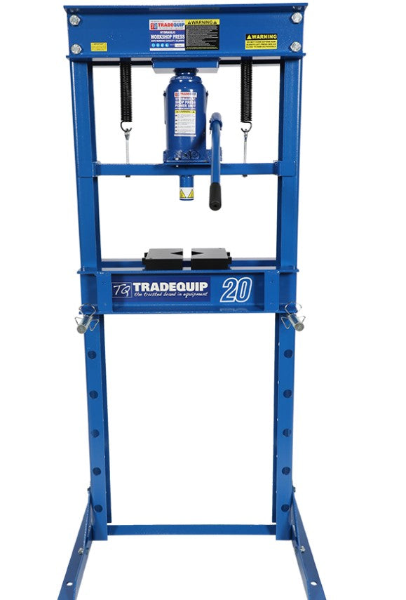 TQB Hydraulic Work Shop Press 20,000kg 1061T Pick Up In Store Hydraulic Press TQB Trade Quip