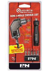 P&N Mini Angle Driver Set Quickbit 6 Pce  107RAD370