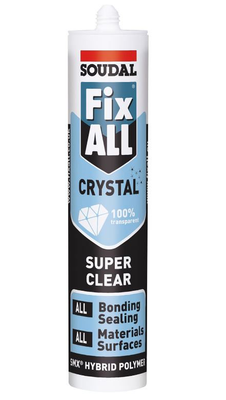 Soudal Fix ALL Crystal 290ml x 12 118779 Pick Up In Store Sealant Soudal