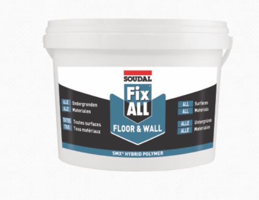 Soudal Fix ALL Floor & Wall White 4kg x 6 120137 Pick Up In store Adhesive Soudal