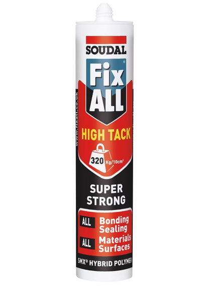 Soudal Fix All High Tack 290ml x 12 Pick Up In Store Sealant Soudal