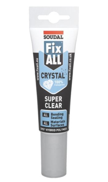 Soudal Fix ALL Crystal 125ml x 12 131080 Sealant Soudal