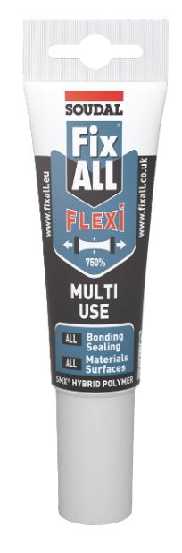 Soudal Fix ALL Flexi White 125ml x 12 131082 Sealant Soudal