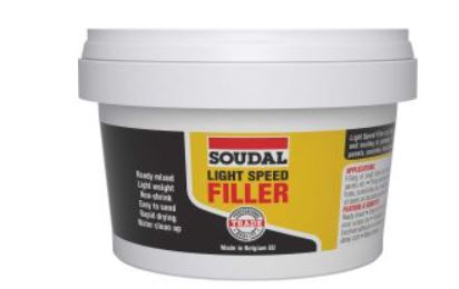 Soudal Light Speed Filler 250ml White x 12 132673 Pick Up In store filler Soudal