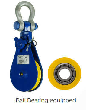 Austlift Snatch Block with Shackle Head 6T 6" Suits 13-16mm steel rope 140106 Pick Up In Store Shackle Bolt Austlift