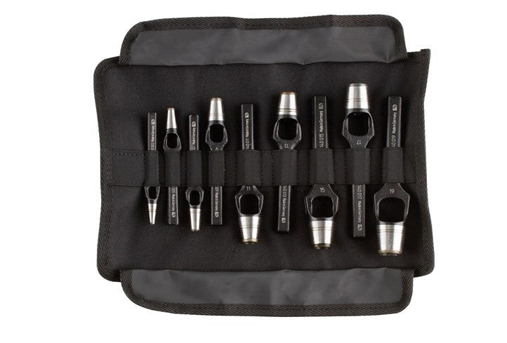 Rennsteig Hollow Wad Punch Set 9 Piece 140900 punch set Rennsteig