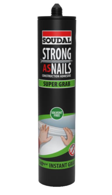 Soudal Strong As Nails Super Grab Beige 350gm x 12 144903 Pick Up In Store Adhesive Soudal