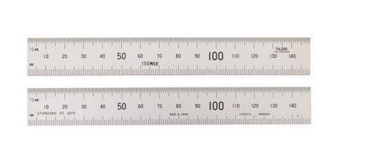 Toledo Stainless Steel Double Sided Rule Metric 150mm 150MSE Ruler Toledo