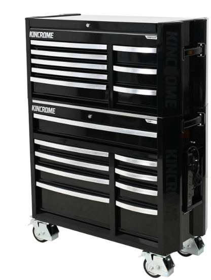 Kincrome CONTOUR Workshop Tool Kit 475 Piece 17 Drawer 42" Black K1970B Pick Up In Store Tool Box Kincrome