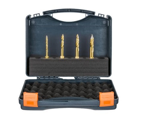 Alpha VersaDrive TurboTip Impact Drill Bit Set, 6, 8, 10, 12mm 209015-SET1 Drill Sets Alpha