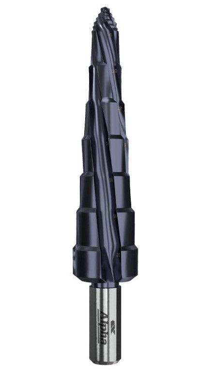 Alpha Onsite Plus Step Tip Step Cutter 8-20mm 9STM8-20DSD Drill Bit Alpha