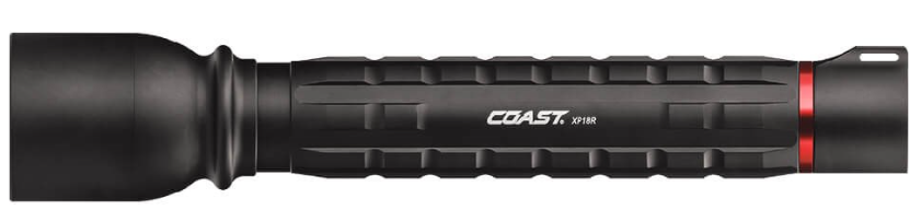 Coast XP18R-Rechargeable Pure Beam Focusing LED Torch- 3650 Lumens on Turbo Mode COAXP18R Torch Coast