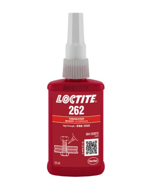 Loctite 262 Threadlocker High Strength MIL-Spec Red 50ml Bottle 262-050ML/LOCTITE Adhesive Loctite