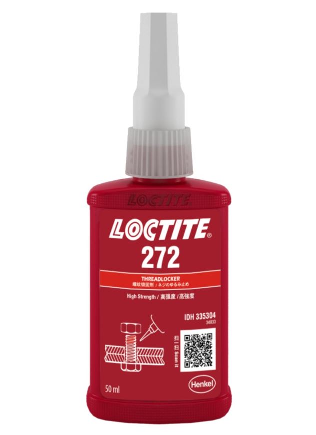 Loctite 272 High Temp Threadlocker Red 50ml 272-050ML/LOCTITE Adhesive Loctite