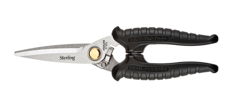 Sterling 185mm Black Panther Industrial Snips: Round Points 29-704 Snips Sterling