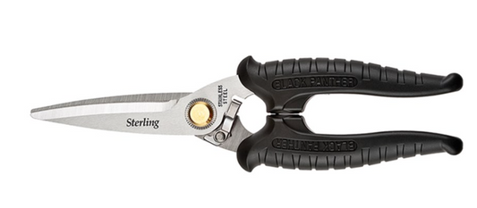 Sterling 185mm Black Panther Industrial Snips: Round Points 29-704 Snips Sterling