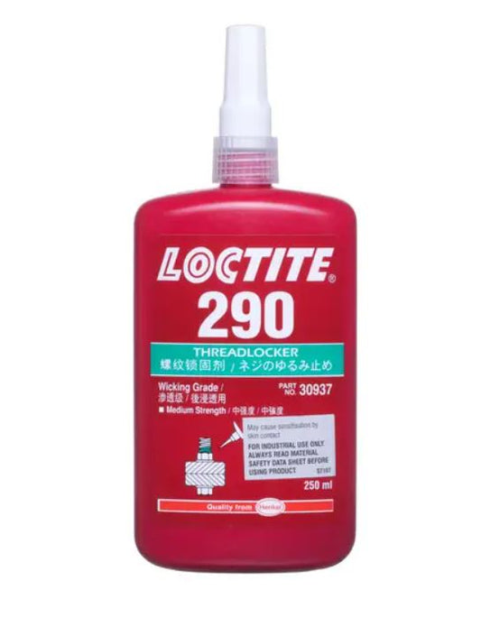 Loctite 290 Threadlocker Green Wick in Medium 250ml 290-250ML/LOCTITE Adhesive Loctite