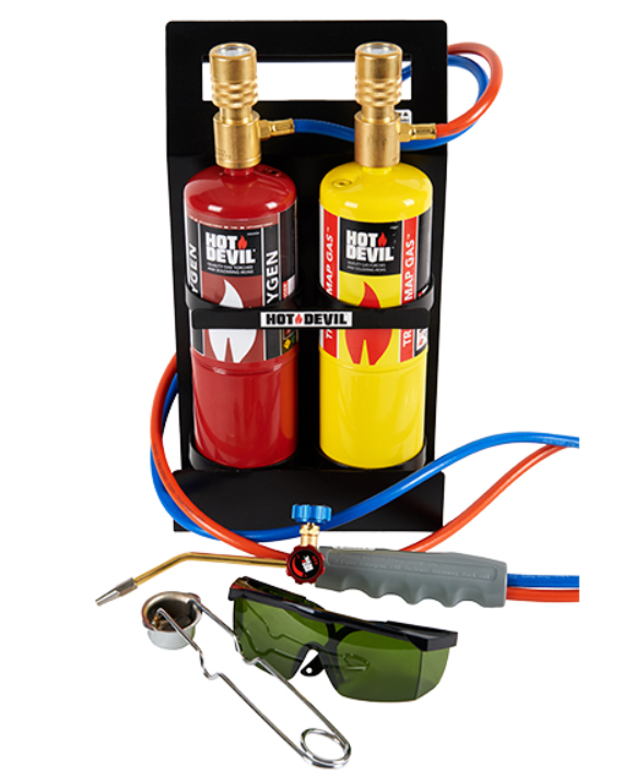 Hot Devil Super Oxy Blow Torch Kit HDSOK Pick Up In Store Butane Gas Hot Devil