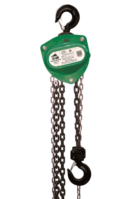 Beaver 3S Chain Block 2000kg x 3mtr 503203 Pick Up In Store Chain Block Beaver