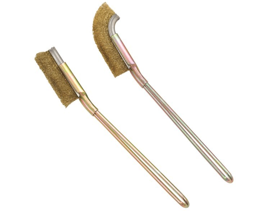 Toledo 2 Pc Brass Bristle Brush Set 301073 Hand Brush Toledo