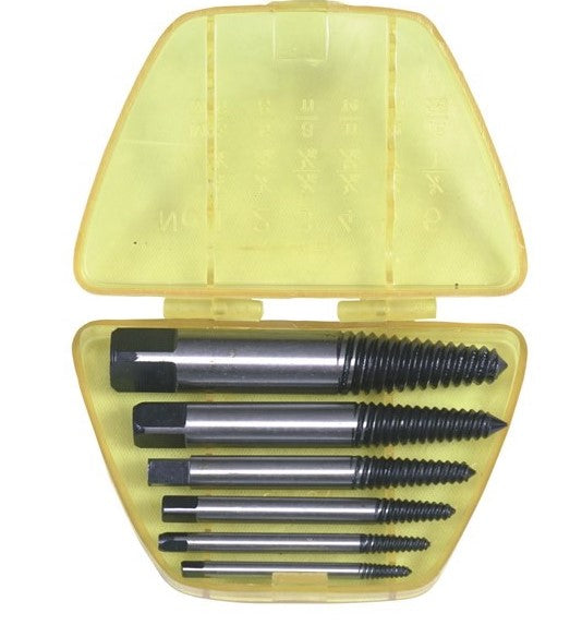 Toledo Screw Extractor Set 6 Piece 301075 Screw Extractor Toledo