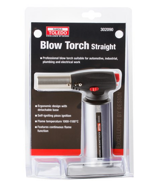 Toledo Butane Blow Torch Straight 302090 Blow Torch Toledo