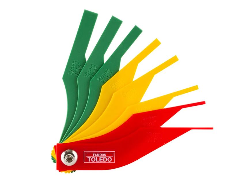 Toledo Heavy Duty Brake Lining Thickness Gauge 310306 Brake Pad Lining Toledo