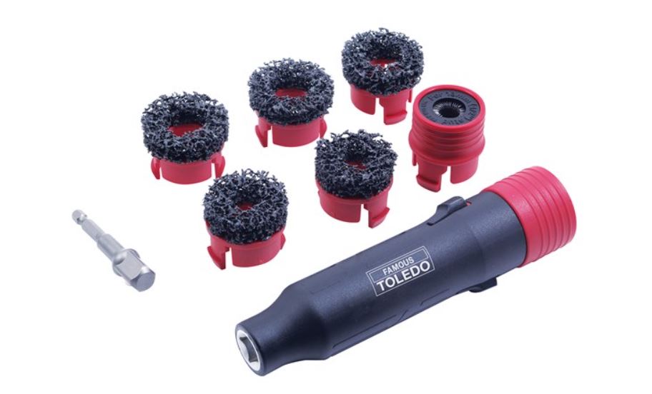 Toledo Wheel Hub Cleaner Kit 8 Piece 321204 Cleaning Toledo