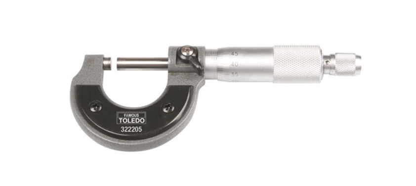 Toledo Micrometer Analogue 0-25mm 322205 micrometer Toledo