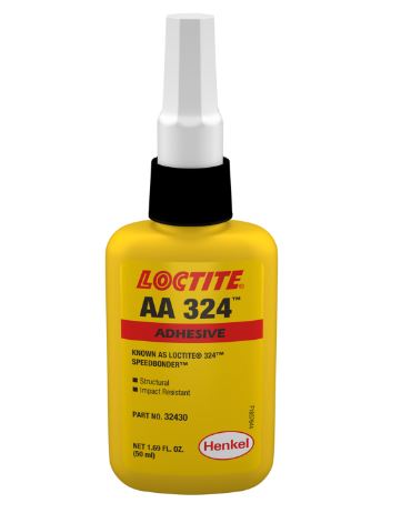 Loctite AA 324 Acrylic Adhesive High Impact Resistance 50ml Bottle AA-324-050ML/LOCTITE Adhesive Loctite