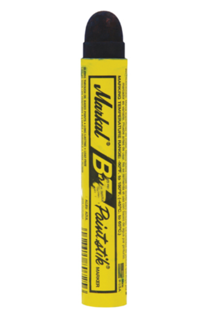 Markal Paintstik B Black Dy-Mark 34011201 Paint Marker Dy-Mark