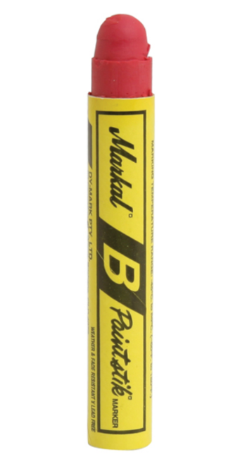 Markal Paintstik B Red Dy-Mark 34011202 Paint Marker Dy-Mark