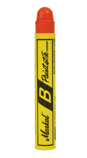 Markal Paintstik B Orange Dy-Mark 34011206 Paint Marker Dy-Mark