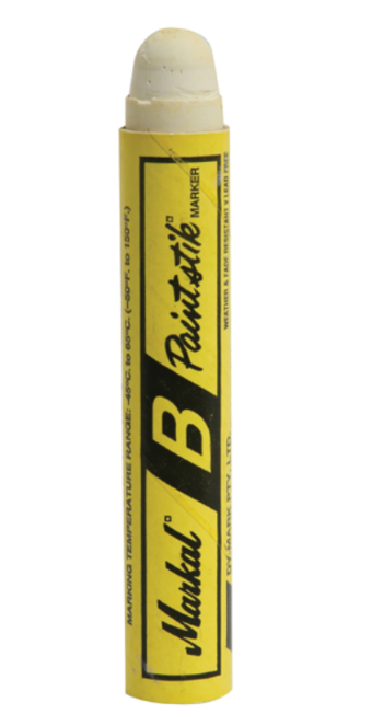 Markal Paintstik B White Dy-Mark 34011211 Paint Marker Dy-Mark