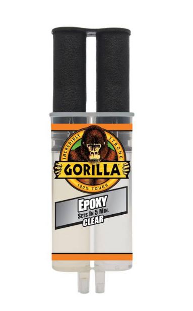 Gorilla Epoxy 25ml Syringe GG41011 Epoxy Gorilla Glues & Tapes