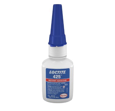 Loctite 425 Instant Adhesive Low Strength Metal/Plastic Dark Blue - 20g B 425-020G/LOCTITE Adhesive Loctite