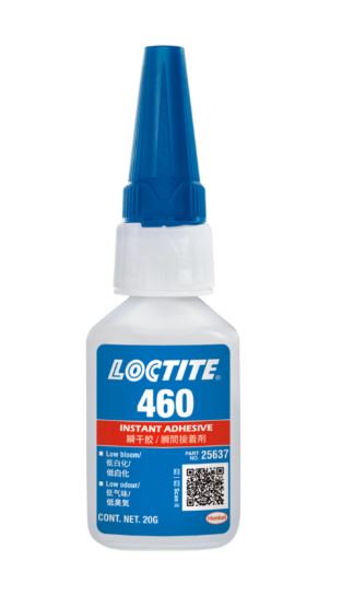 Loctite 460 Instant Adhesive Medium Viscosity Low Odour/Bloom 25ml Bottle 460-025ML/LOCTITE Adhesive Loctite