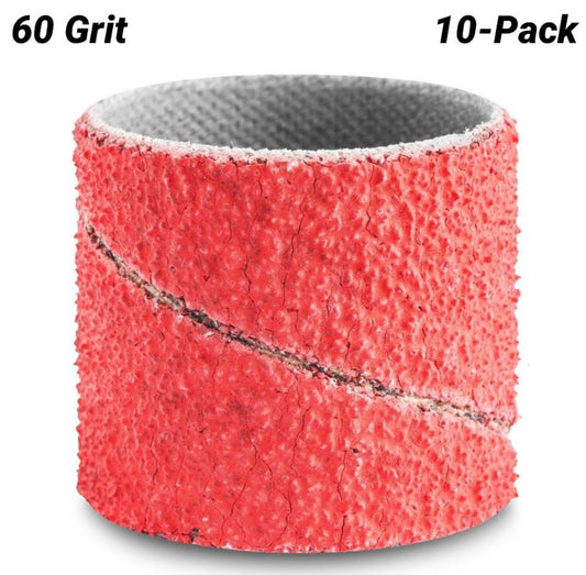 PFERD Spiral Sanding Band 10 Pack 25mm x 25mm 60 Grit KSB2525 49900041 Abrasive Pferd