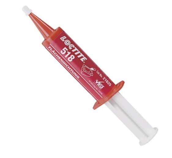 Loctite 518 Gasket Maker Flange Sealant Aluminium 25ml Syringe 518-025ML/LOCTITE Adhesive Loctite