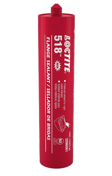 Loctite 518 Gasket Maker Flange Sealant Aluminium 300ml Cartridge 518-300ML/LOCTITE Adhesive Loctite