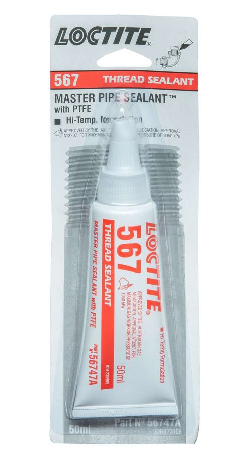 Loctite 567 Master Pipe Sealant High Temp 50ml 567-050ML/LOCTITE Sealant Loctite