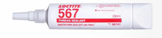 Loctite 567 Master Pipe Sealant High Temp 250ml Tube 567-250ML/LOCTITE Sealant Loctite