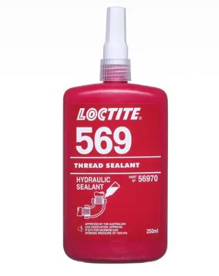 Loctite 569 Hydraulic Thread Sealant 250ml 569-250ML/LOCTITE Adhesive Loctite