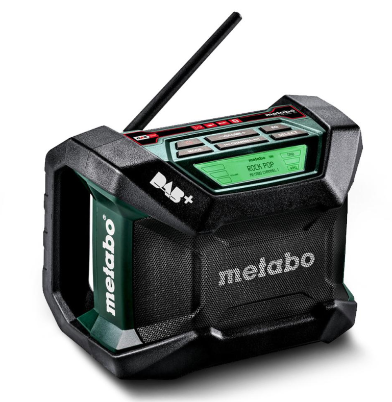 Metabo Cordless Worksite AM/FM Radio Skin Only 600778590 radio Metabo Power Tools